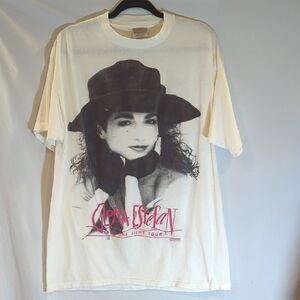 Vintage Gloria Estefan Into The Light Tour Concert T-Shirt, One Size, 1991